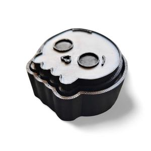 Skull Fidget Clicker Keychain