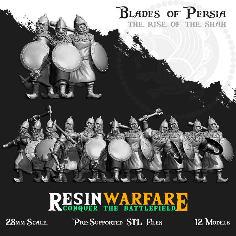 Sogdian Warriors - Blades of Persia