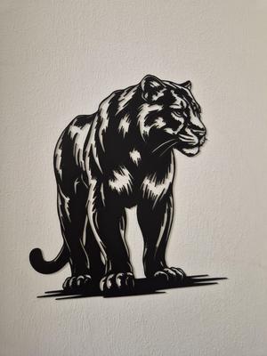 Majestic Lioness Line Art: Empowering Wall Decor
