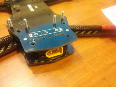 XT60 Connector to zmr250 frame 