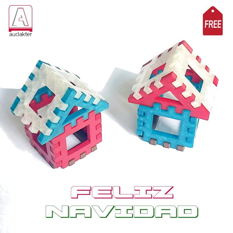 FREE 3D DESIGN - Jigsaw Puzzle - Square & Triangular Pcs.