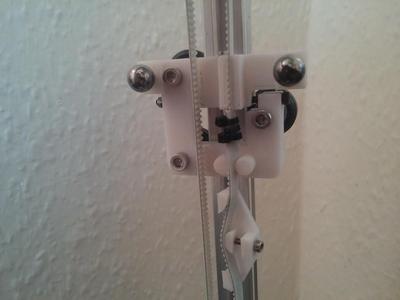 V-Wheel Delta Carriage (Magnetic Ball)