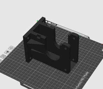 180w wormgear motor and pot mount