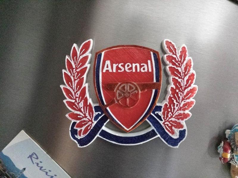 Arsenal FC Logo FridgeMagnet