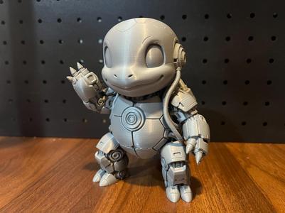 Mecha Pokemon Series — Stalwart Squirtle Statue