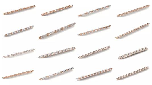 99  Chain Style Diamond Bracelet 3D Model Collection