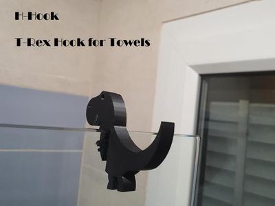 H-Hook - T-Rex Hook for Towels