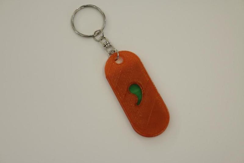 Designed Keychain made by Cardif Lab 
