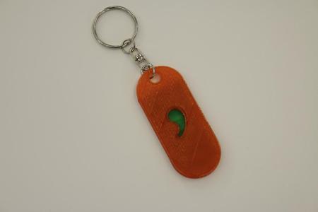 Designed Keychain made by Cardif Lab 