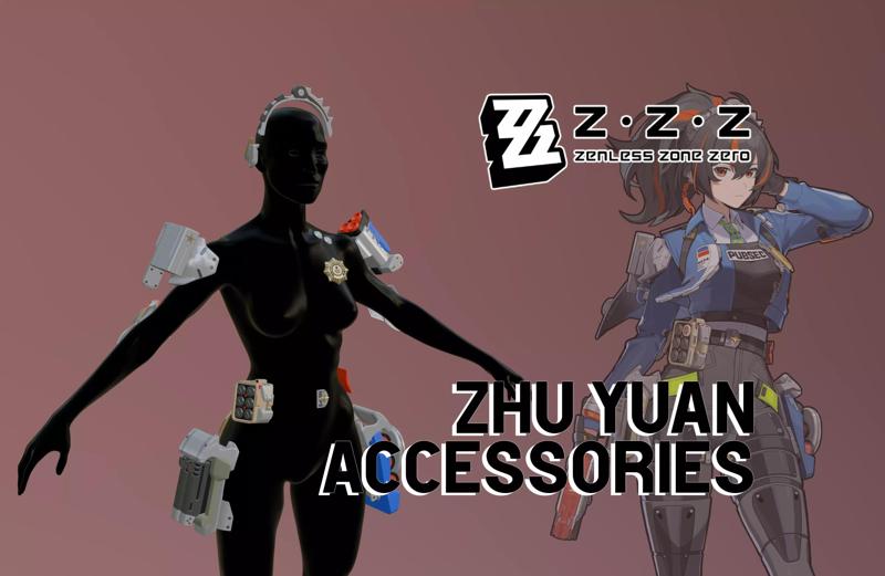Zenless Zone Zero - Zhu Yuan Accessories