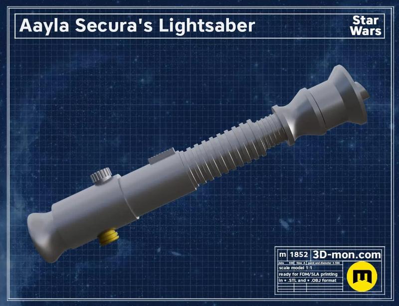 Aayla Secura lightsaber