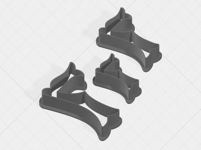 Number 7 Collection Cookie Cutter