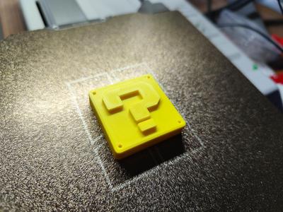 Super Mario Question Block Fridge Magnet