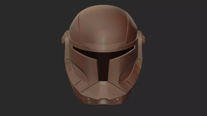 CLONE COMMANDER SW HELMET PRINTABLE V STL