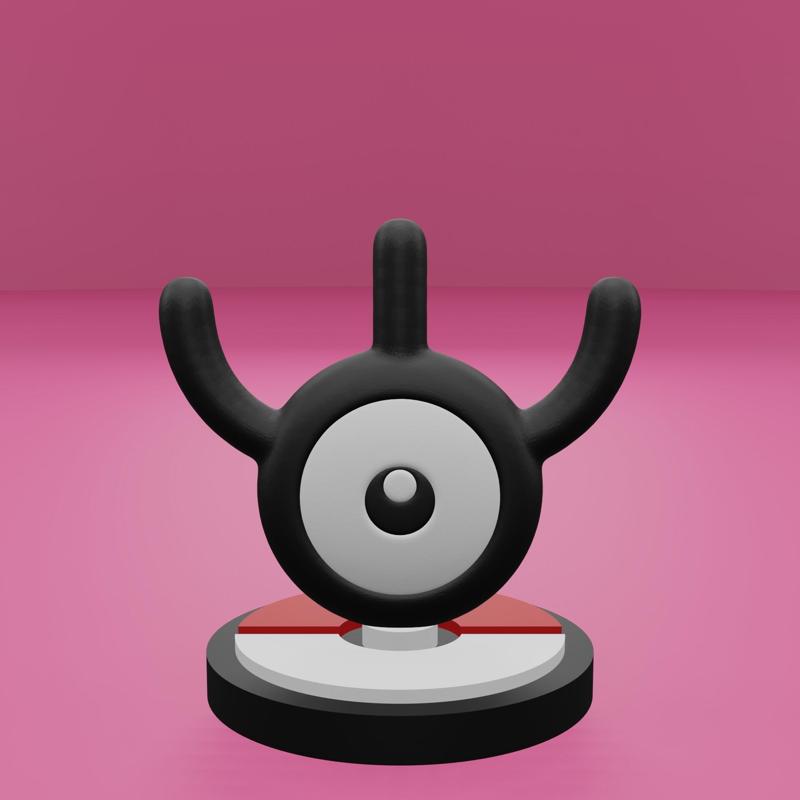 Pokemon No. 201 Unown (W)
