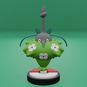 Pokemon No. 413 Wormadam (Plant Cloak)