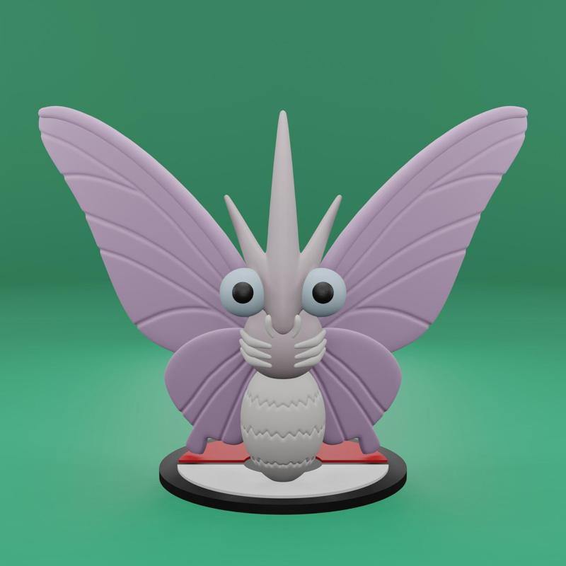 Pokemon No. 049 Venomoth