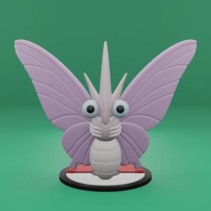 Pokemon No. 049 Venomoth