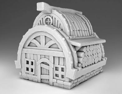 House wooden
