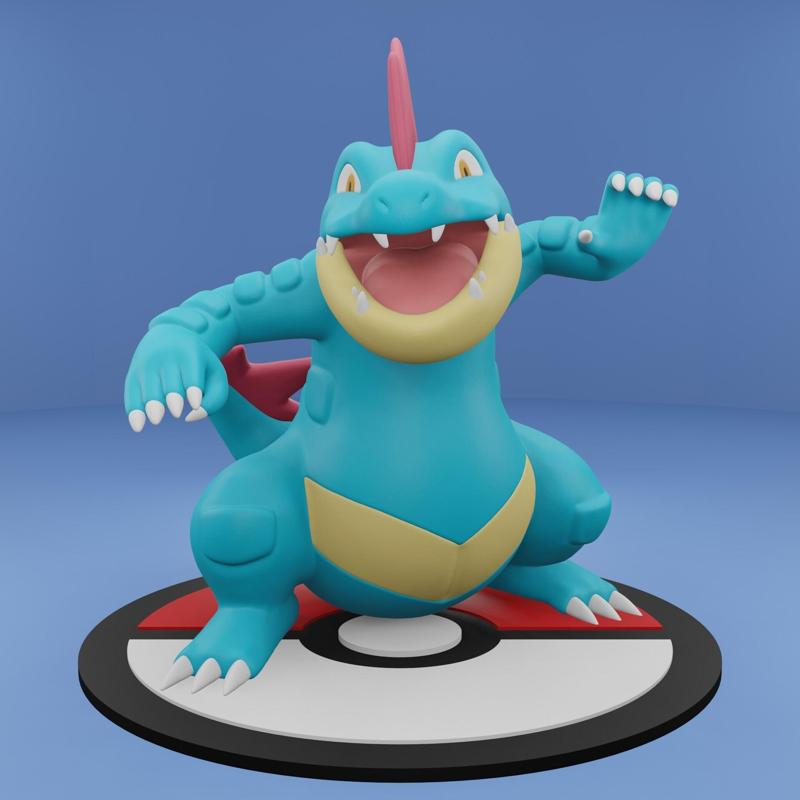 Pokemon No. 160 Feraligatr