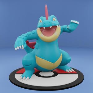 Pokemon No. 160 Feraligatr