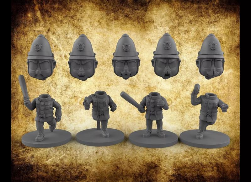 gangsters and chibis cops