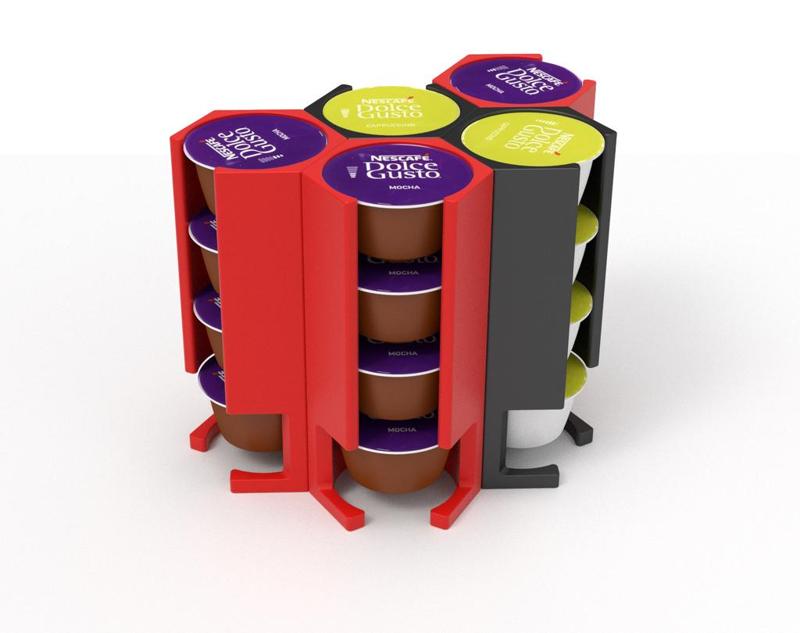 Dispensador de capsulas Nescafe 