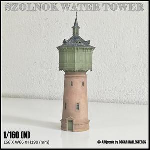 WATER TOWER - N (1/160) SCALE MODEL LANDMARK