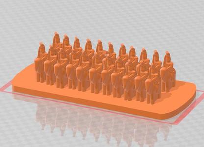 3MM FRENCH CAVALRY - DRAGOON SQUADRON (30MM BASE)