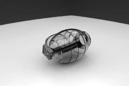 Grenade glass ball
