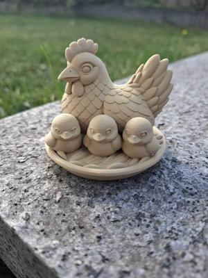 Mother Hen & Chicks