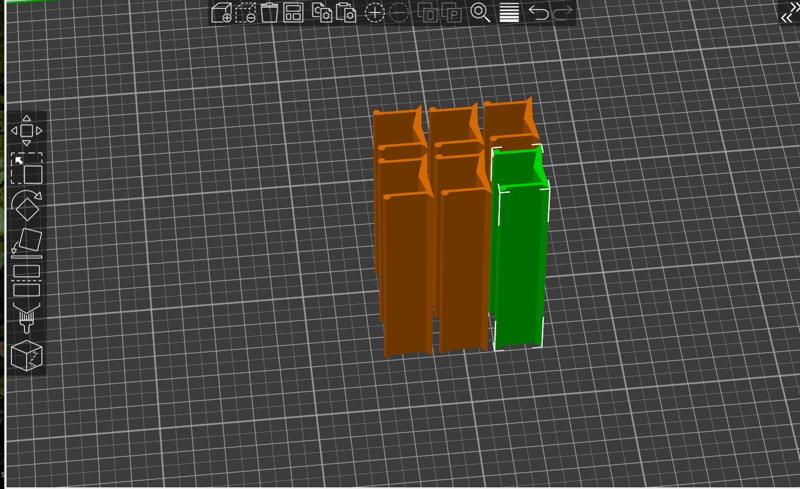 click in bridgeport table slot covers (T-Slot covers)