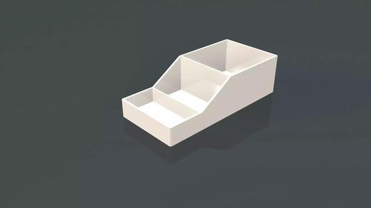 Desk Tray Small 3D Print Model