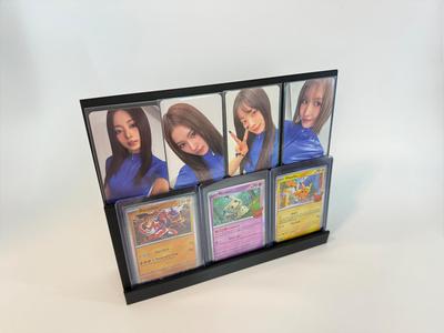 Double Layer Card Display Stand