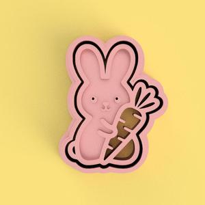 Fluffy Little Bunny Cookie Cutter