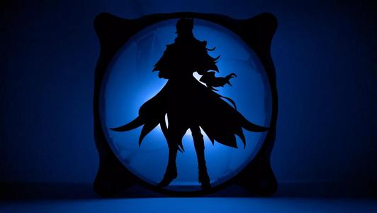 Genshin Impact Neuvillette PC fan cover