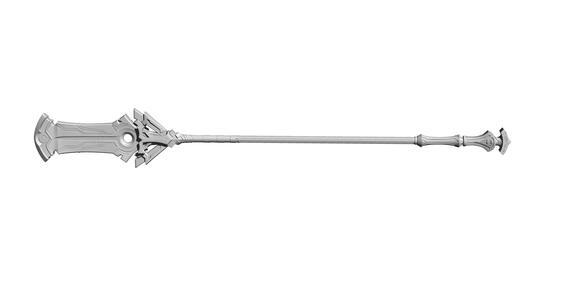Genshin Impact Cyno lance Staff of the Scarlet Sands