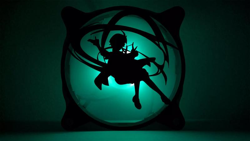 Genshin Impact Venti PC fan cover