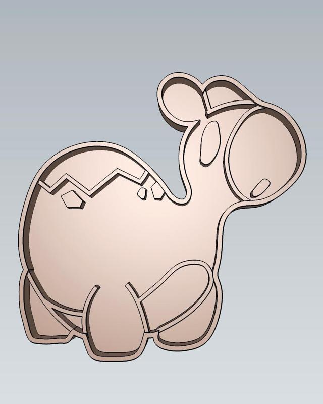 Amazing Pokemon Numel Cookie Cutter Stamp Cake Decorating