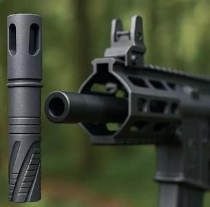 Flash Hider ALPHA CCW TCR10 for Airsoft Replicas