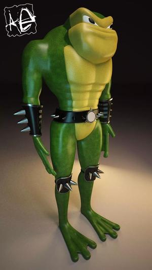 Battletoads frog