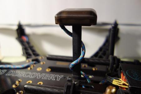 Collapsible Airfoil GPS Stand for Pixhawk and Other Flight Controllers