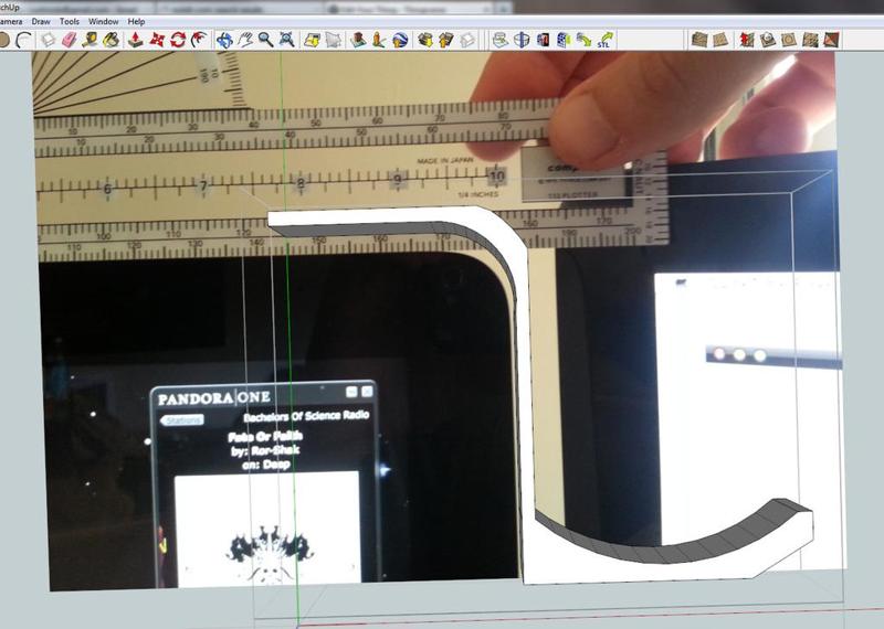 iMac Headphone Holder