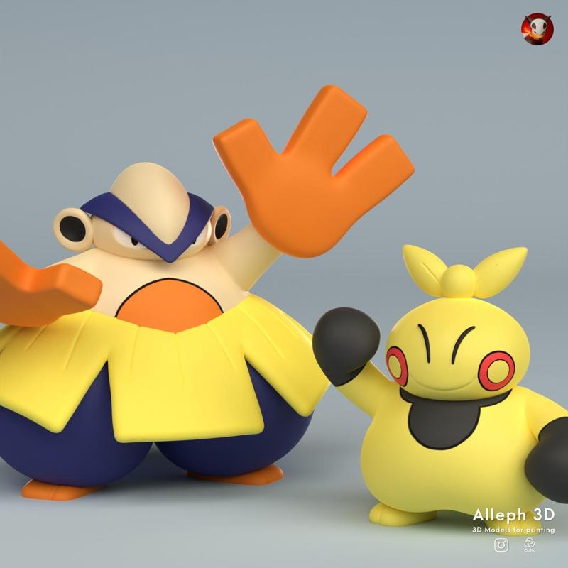 Pokemon makuhita evolution pack