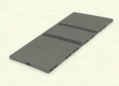 Carrera Slotcar Track Kurve K5 R5 / 7,5° with shoulders