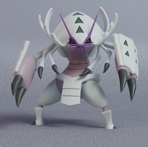 Pokemon - Golisopod with 2 poses