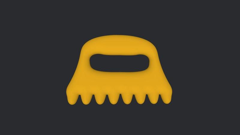 Behgaz Pastry Spatula /  Berber Bread Groove