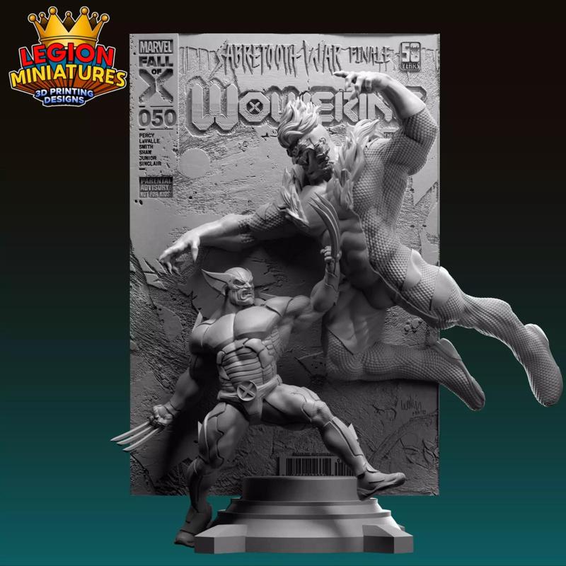 Marvel Wolverine comic cover