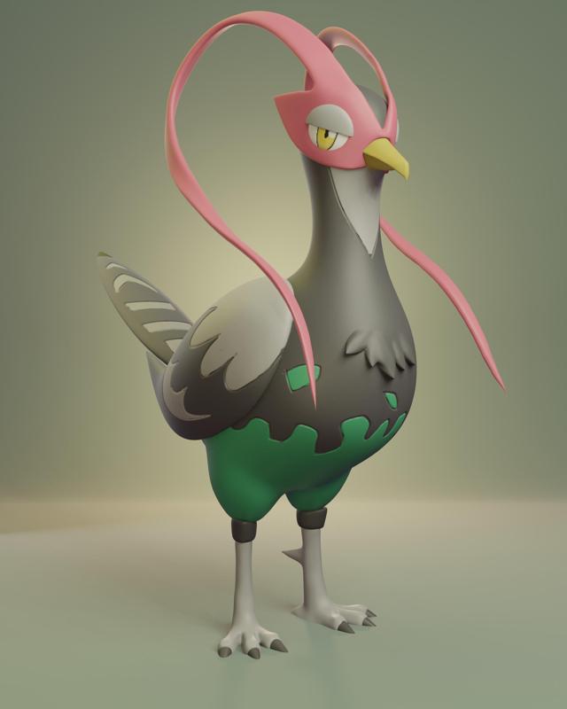 Pokemon - Unfezant Male