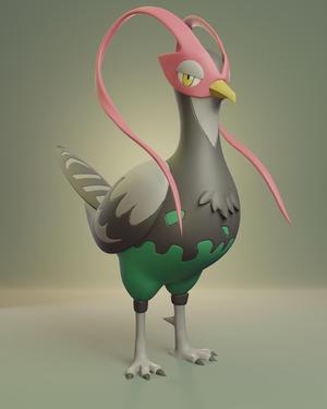 Pokemon - Unfezant Male